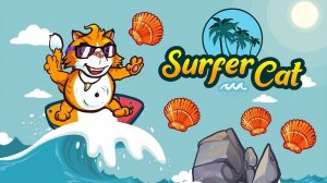 Surfer Cat: Seashell Adventure Game