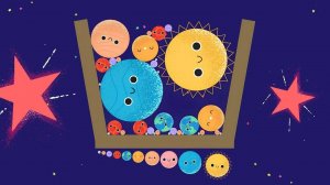 Merge Planets: Space Puzzle Game
