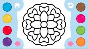 Mandala Kids: Creative Coloring Game