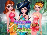 Pirate Girls Treasure Hunting: Dress Up & Hidden Object Puzzle Game