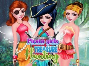 Pirate Girls Treasure Hunting - Dress Up & Hidden Object Game