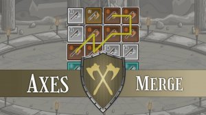 Axes Merge - Puzzle Adventure Game