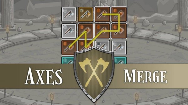Axes Merge - Puzzle Adventure Game