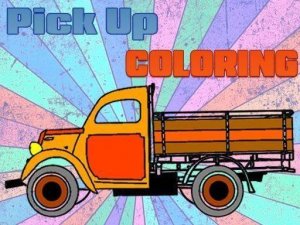 Pick Up Trucks Coloring Online Game