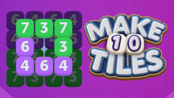 Make Ten Tiles Puzzle