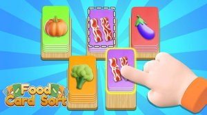 Categorize & Match Food Cards