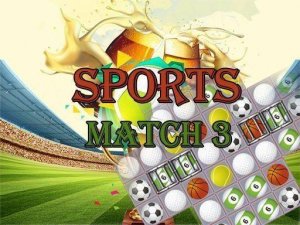 Sports Match 3 Deluxe - Online Puzzle Game