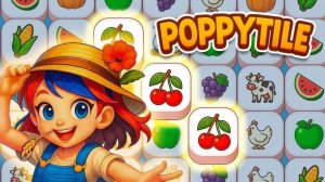 PoppyTile: Farm Tile Match Puzzle Game