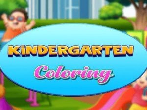 Kindergarten Coloring Online Game