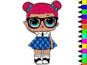 Easy Kids Coloring LOL Online Game