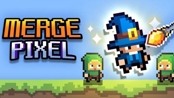 Pixel Merge Puzzle Game