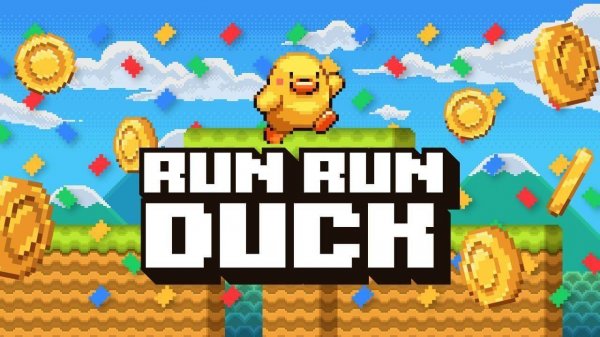 Run Run Duck - Pixel Platformer Game
