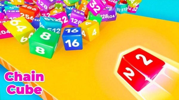 Cube Merge 2048 Puzzle