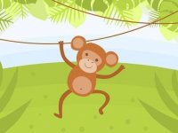 Funny Monkeys Coloring Game Online