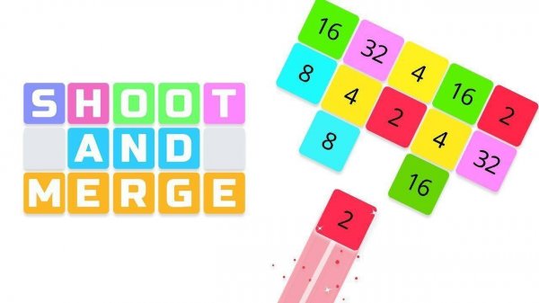 Shoot and Merge Numbers - Puzzle Game
