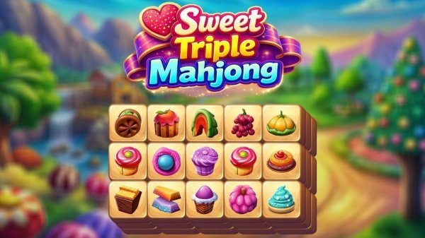 Candy Match Mahjong Puzzle