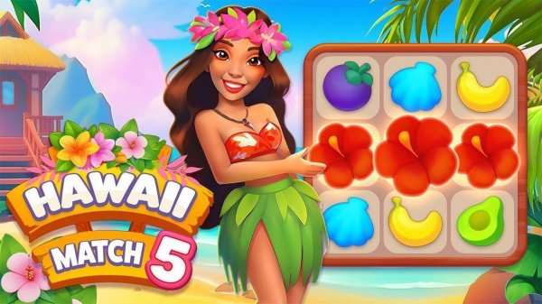 Tropical Match 5 Puzzle