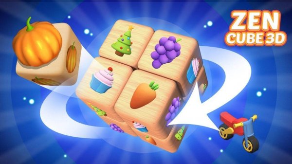 Cube Match 3D: Relaxing Puzzle