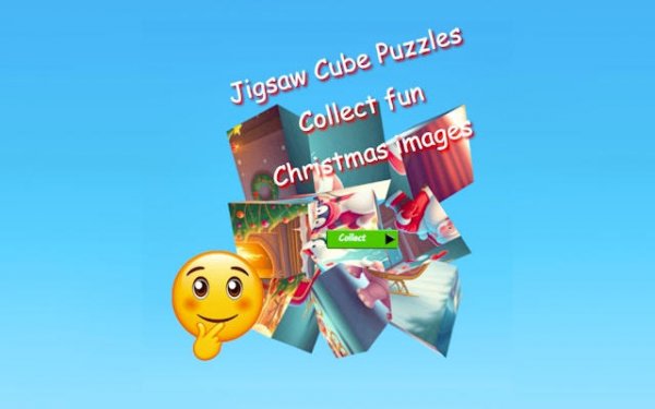 Jigsaw Cube Puzzles: Collect Fun Christmas Images - 3D Puzzle Game Online