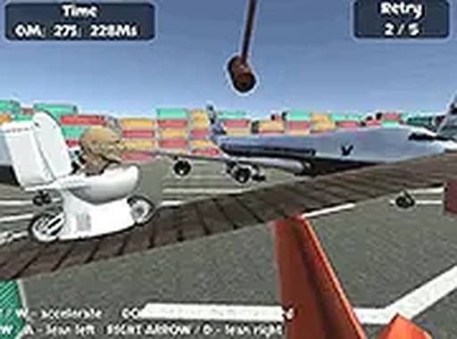 Motorcycle Dash Arcade Challenge
