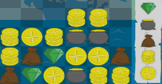 Pirate Jack Gold Beard Online Puzzle Game