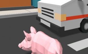 Crazy Pig Destruction Simulator